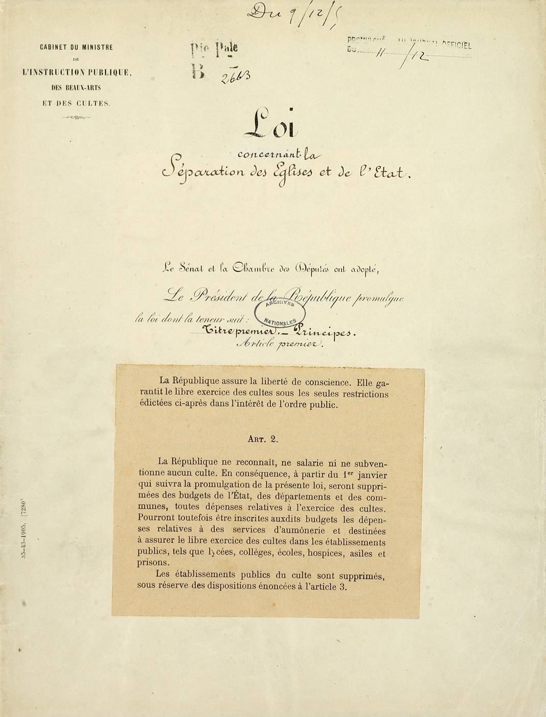 Lire la suite à propos de l’article 120 ans après la loi de 1905, que faire face aux fossoyeurs de la laïcité ?